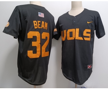 Men's Tennessee Volunteers #32 Drew Beam Black Pullover Cooperstown Stitched Nike Jersey