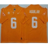 Men's Tennessee Volunteers #6 Joey Aguilar Orange 2024 FUSE College Football Jersey