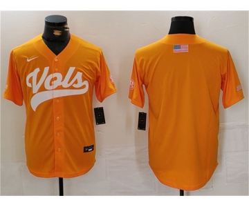 Men's Tennessee Volunteers Orange Stitched Jersey