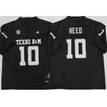 Men's Texas A&M Aggies Lions #10 Marcel Reed Black 2025 F.U.S.E. Stitched Jersey Men's Texas A&M Aggies Lions #10 Marcel Reed Black 2025 F.U.S.E. Stitched Jersey