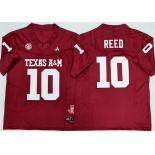 Men's Texas A&M Aggies Lions #10 Marcel Reed Red 2025 F.U.S.E. Stitched Jersey Men's Texas A&M Aggies Lions #10 Marcel Reed Red 2025 F.U.S.E. Stitched Jersey