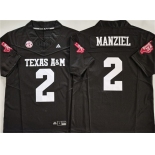 Men's Texas A&M Aggies Lions #2 Johnny Manziel Black 2025 F.U.S.E. Stitched Jersey Men's Texas A&M Aggies Lions #2 Johnny Manziel Black 2025 F.U.S.E. Stitched Jersey