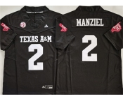 Men's Texas A&M Aggies Lions #2 Johnny Manziel Black 2025 F.U.S.E. Stitched Jersey Men's Texas A&M Aggies Lions #2 Johnny Manziel Black 2025 F.U.S.E. Stitched Jersey