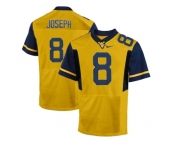 West Virginia Mountaineers Karl Joseph #8 College Football Elite Jerseys - Gold