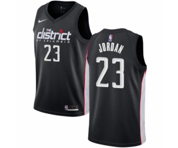 Youth Nike Washington Wizards #23 Michael Jordan Swingman Black NBA Jersey - City Edition