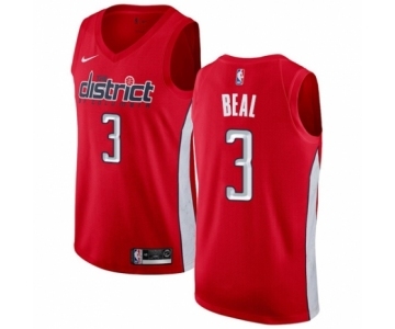 Youth Nike Washington Wizards #3 Bradley Beal Red Swingman Jersey - Earned Edition