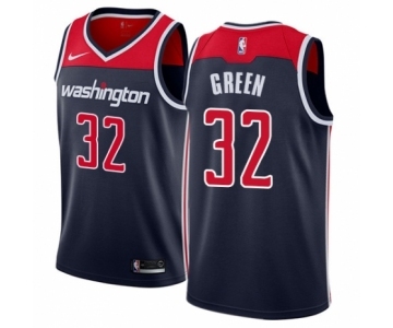 Youth Nike Washington Wizards #32 Jeff Green Swingman Navy Blue NBA Jersey Statement Edition