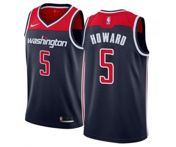 Youth Nike Washington Wizards #5 Juwan Howard Swingman Navy Blue NBA Jersey Statement Edition