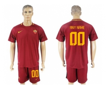 Roma Personalized Home Soccer Club Jersey
