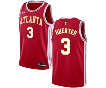 Youth Nike Atlanta Hawks #3 Kevin Huerter Swingman Red NBA Jersey Statement Edition