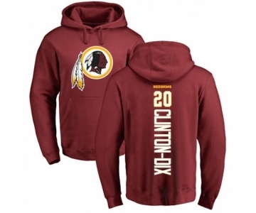 NFL Nike Washington Redskins #20 Ha Clinton-Dix Maroon Backer Pullover Hoodie
