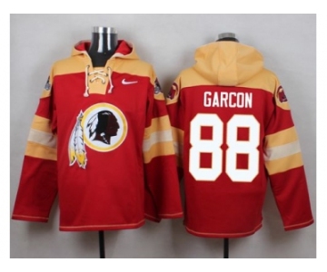Nike Washington Redskins #88 Pierre Garcon Burgundy Red Player Pullover NFL Hoodie