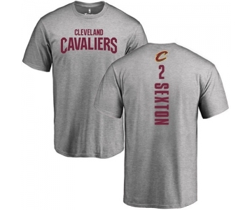 NBA Nike Cleveland Cavaliers #2 Collin Sexton Ash Backer T-Shirt
