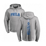 NBA Nike Philadelphia 76ers #0 Justin Patton Ash Backer Pullover Hoodie