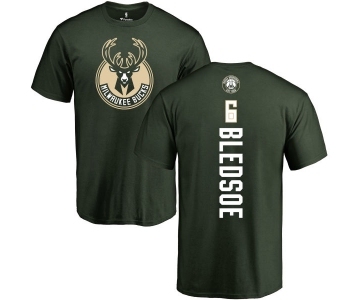 NBA Nike Milwaukee Bucks #6 Eric Bledsoe Green Backer T-Shirt