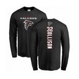 Football Atlanta Falcons #32 Qadree Ollison Black Backer Long Sleeve T-Shirt