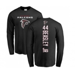 Football Atlanta Falcons #44 Vic Beasley Black Backer Long Sleeve T-Shirt