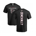 Football Atlanta Falcons #98 Takkarist McKinley Black Backer T-Shirt