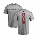 NFL Nike Atlanta Falcons #99 Terrell McClain Ash Backer T-Shirt