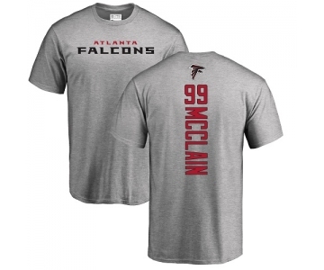 NFL Nike Atlanta Falcons #99 Terrell McClain Ash Backer T-Shirt