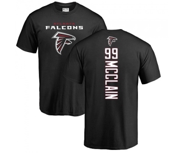NFL Nike Atlanta Falcons #99 Terrell McClain Black Backer T-Shirt