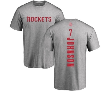 NBA Nike Houston Rockets #7 Joe Johnson Ash Backer T-Shirt