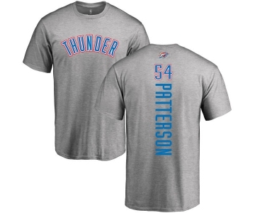 NBA Nike Oklahoma City Thunder #54 Patrick Patterson Ash Backer T-Shirt