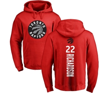 NBA Nike Toronto Raptors #22 Malachi Richardson Red Backer Pullover Hoodie