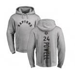NBA Nike Toronto Raptors #24 Norman Powell Ash Backer Pullover Hoodie