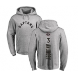 NBA Nike Toronto Raptors #3 OG Anunoby Ash Backer Pullover Hoodie
