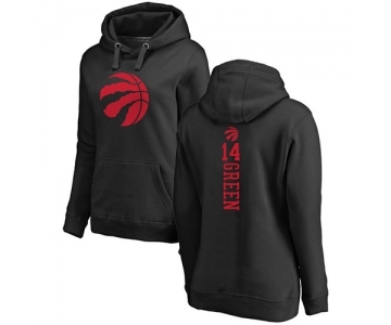 NBA Women's Nike Toronto Raptors #14 Danny Green Black One Color Backer Pullover Hoodie
