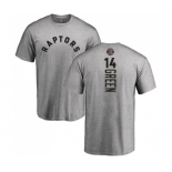 NBA Nike Toronto Raptors #14 Danny Green Ash Backer T-Shirt