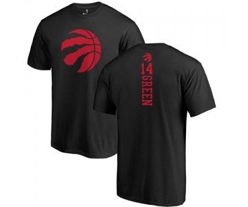 NBA Nike Toronto Raptors #14 Danny Green Black One Color Backer T-Shirt