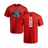 NBA Nike Toronto Raptors #14 Danny Green Red Backer T-Shirt