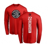 NBA Nike Toronto Raptors #22 Malachi Richardson Red Backer Long Sleeve T-Shirt