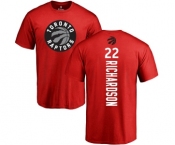 NBA Nike Toronto Raptors #22 Malachi Richardson Red Backer T-Shirt