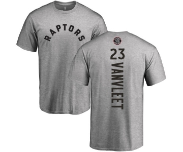 NBA Nike Toronto Raptors #23 Fred VanVleet Ash Backer T-Shirt