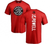 NBA Nike Toronto Raptors #24 Norman Powell Red Backer T-Shirt