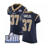 Men's Nike Los Angeles Rams #37 Sam Shields Navy Blue Team Color Vapor Untouchable Elite Player Super Bowl LIII Bound NFL Jersey