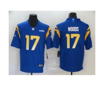 Los Angeles Rams #17 Robert Woods Royal 2020 Vapor Limited Jersey
