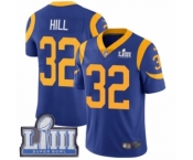 Men's Nike Los Angeles Rams #32 Troy Hill Royal Blue Alternate Vapor Untouchable Limited Player Super Bowl LIII Bound NFL Jersey