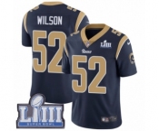 Men's Nike Los Angeles Rams #52 Ramik Wilson Navy Blue Team Color Vapor Untouchable Limited Player Super Bowl LIII Bound NFL Jersey