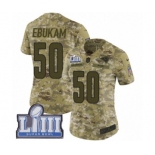 Women's Nike Los Angeles Rams #50 Samson Ebukam Limited Camo 2018 Salute to Service Super Bowl LIII Bound NFL Jersey