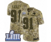 Youth Nike Los Angeles Rams #91 Dominique Easley Limited Camo 2018 Salute to Service Super Bowl LIII Bound NFL Jersey