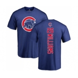 MLB Nike Chicago Cubs #26 Billy Williams Royal Blue Backer T-Shirt