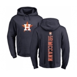 MLB Nike Houston Astros #16 Brian McCann Navy Blue Backer Pullover Hoodie