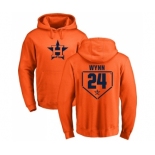 MLB Nike Houston Astros #24 Jimmy Wynn Orange RBI Pullover Hoodie