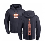 MLB Nike Houston Astros #6 Jake Marisnick Navy Blue Backer Pullover Hoodie