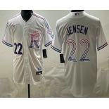 Men's Kansas City Royals #22 Carter Jensen White 2026 City Connect Stadium Jersey Men's Kansas City Royals #22 Carter Jensen White 2026 City Connect Stadium Jersey