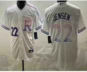 Men's Kansas City Royals #22 Carter Jensen White 2026 City Connect Stadium Jersey Men's Kansas City Royals #22 Carter Jensen White 2026 City Connect Stadium Jersey